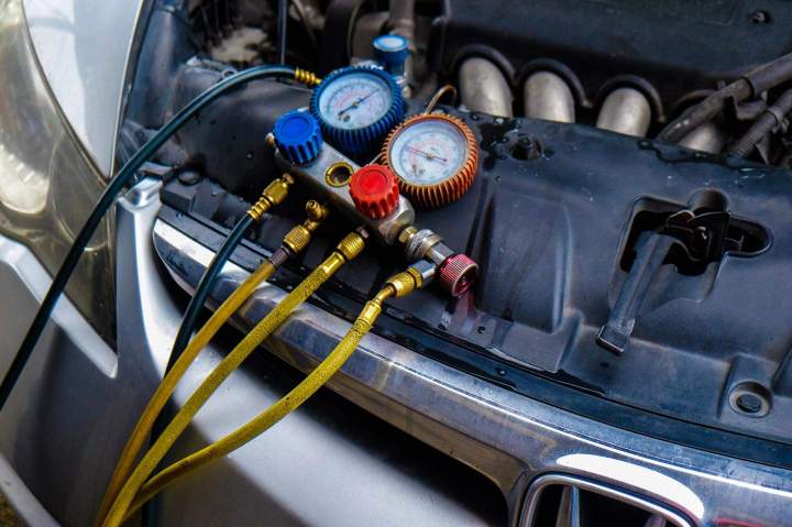Opération technique de recharge de gaz Anglet