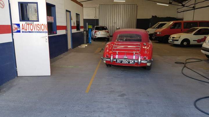 Contrôle technique voiture de collection Anglet